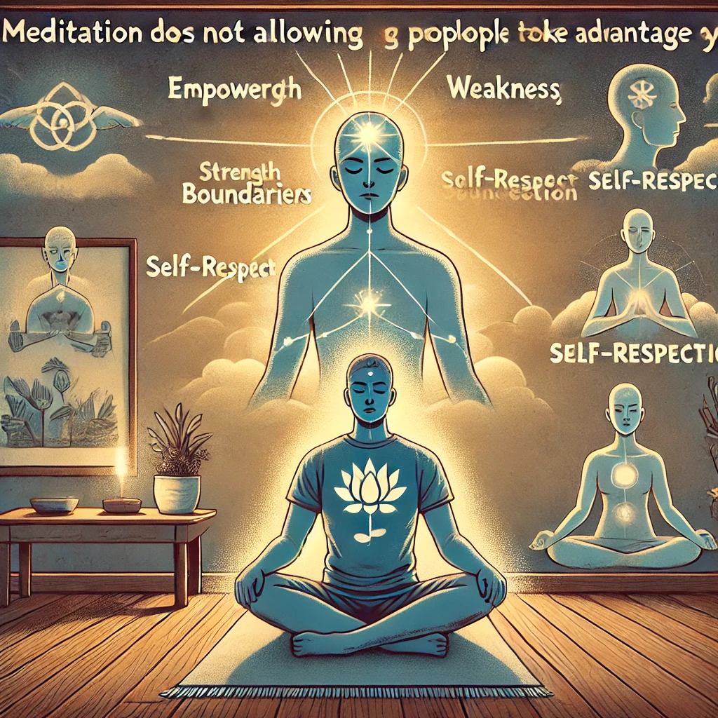 Meditation Doesn’t Mean You Allow People to Take Advantage of You