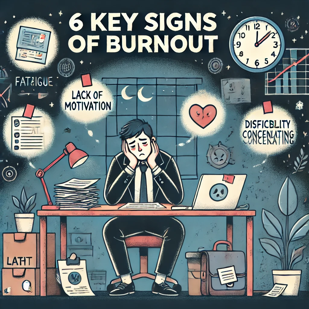 6 Key Signs of Burnout: How to Recognize Emotional Exhaustion, Cynicism, and Reduced Performance