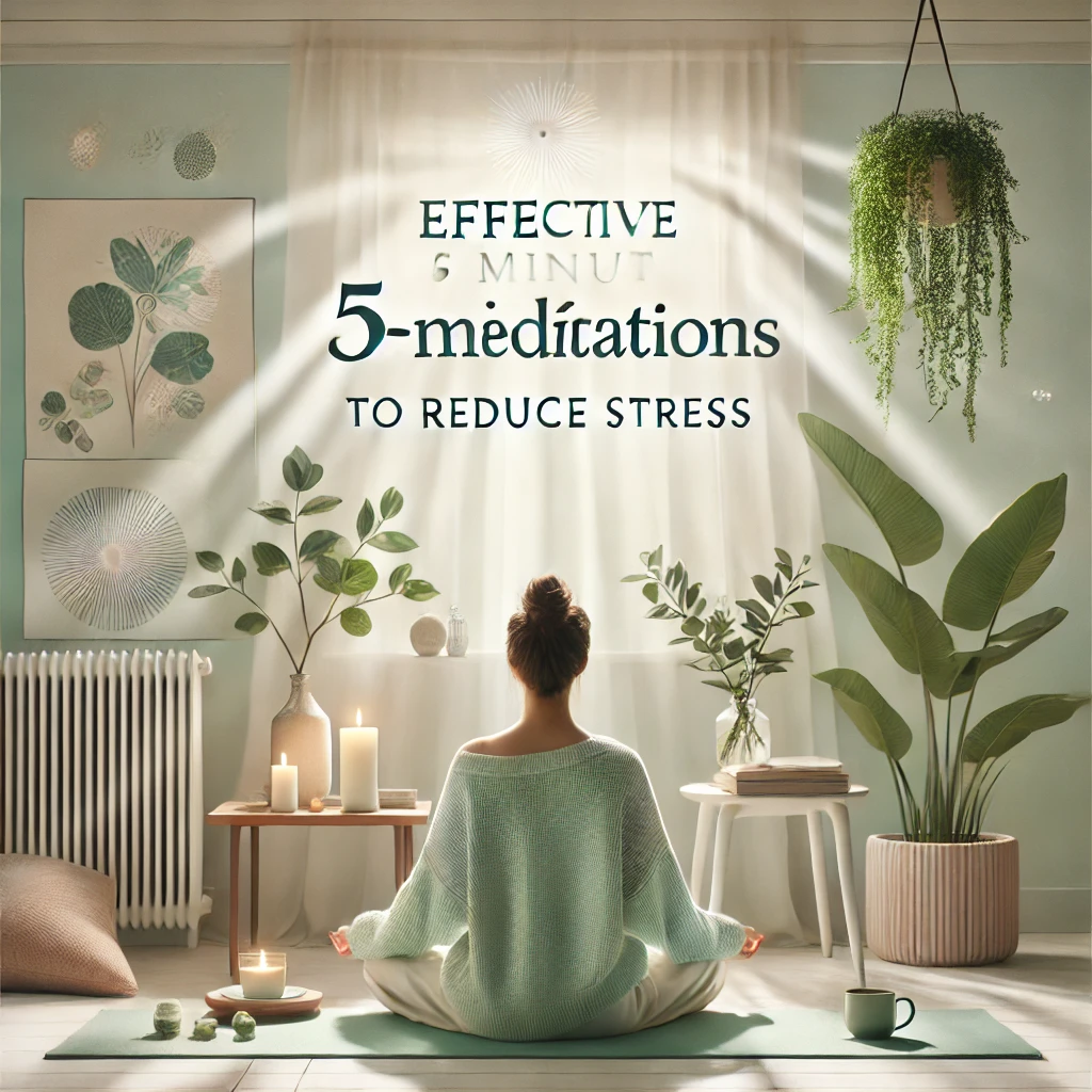 Effective 5-Minute Meditations to Reduce Stress