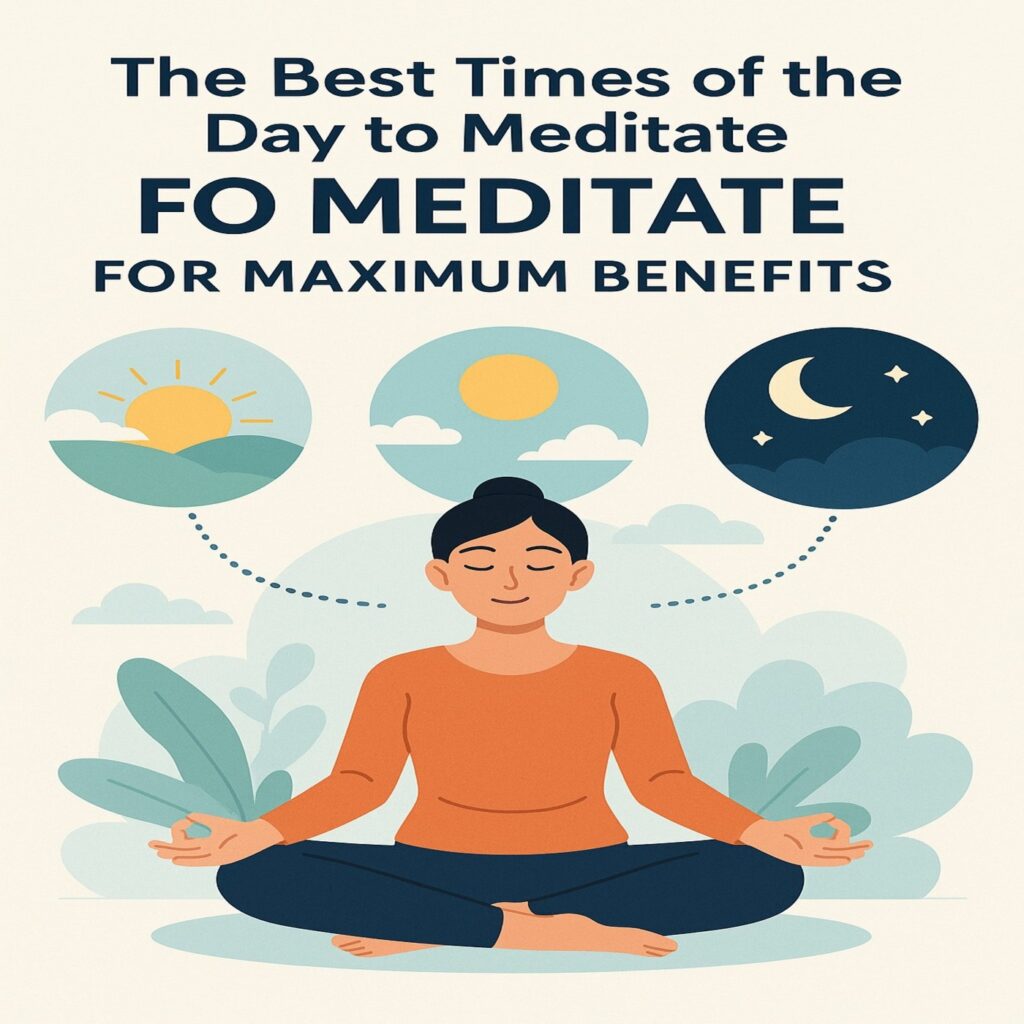 The Best Times of the Day to Meditate for Maximum Benefits