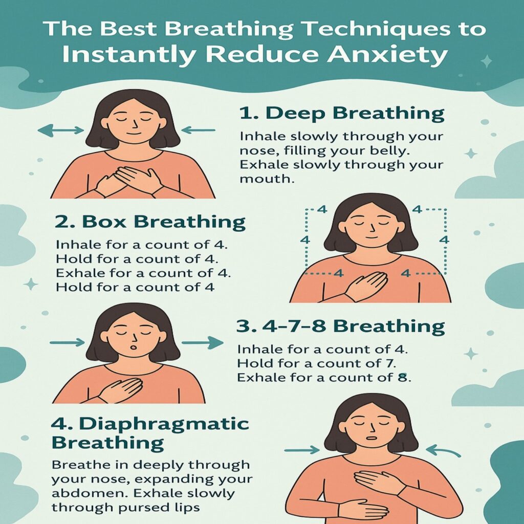 The Best Breathing Techniques to Instantly Reduce Anxiety