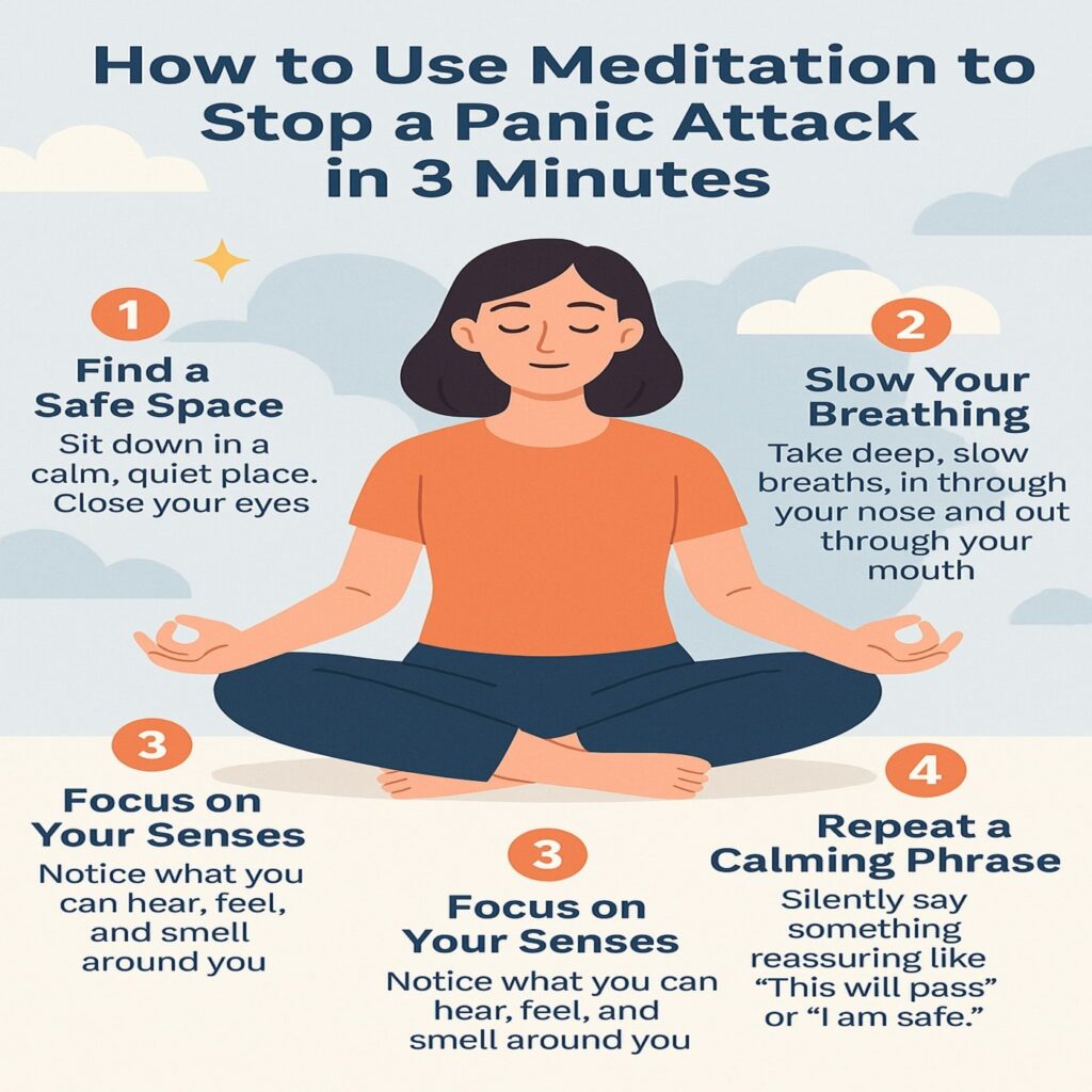 How to Use Meditation to Stop a Panic Attack in 3 Minutes