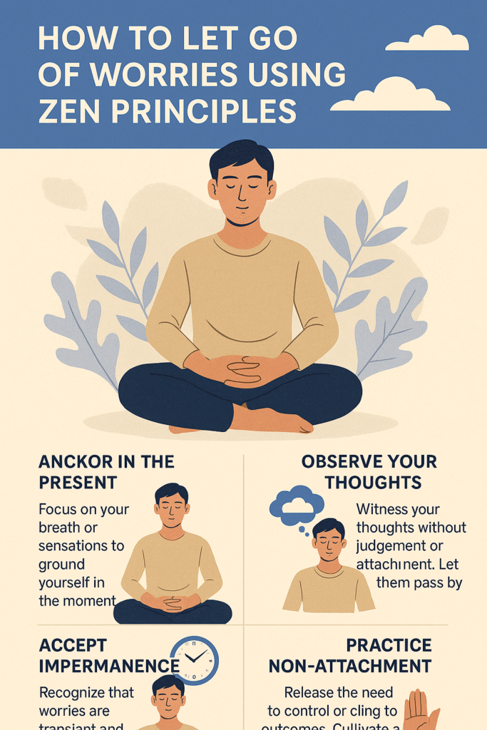 How to Let Go of Worries Using Zen Principles