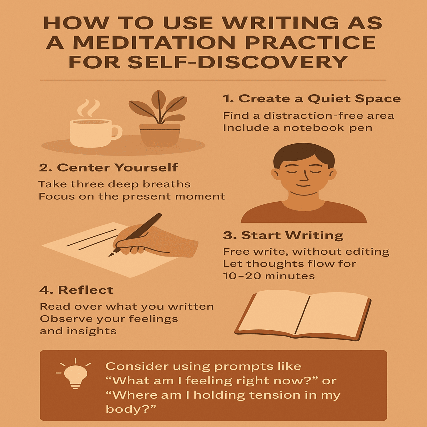 How to Use Writing as a Meditation Practice for Self-Discovery
